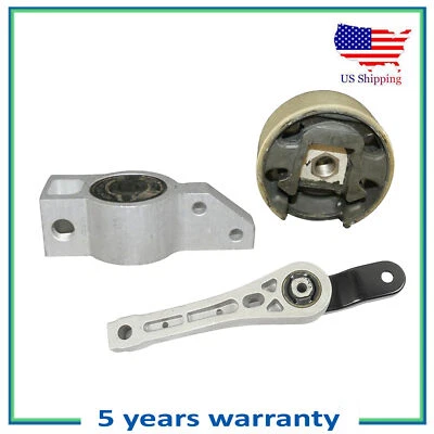 Montaje de motor de 3 piezas para MT Volkswagen Eos 2,0 L Rabbit 2,5 L 6964 6969 6962 Foto 1 de 4