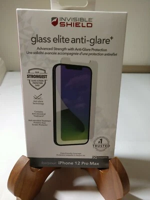 ZAGG - Glass Elite Anti Glare Plus Protector for Apple iPhone 12 Pro Max - Image 1 of 4