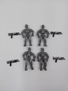 Mega Bloks Terminator T-800 Figures Weapon Toy Statue Figurine Model 4 PCS SET - Picture 1 of 3