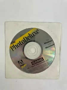Adobe Photo Deluxe Casio HJW100J7100001-118 For Windows and Macintosh - Picture 1 of 3