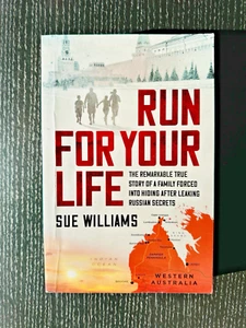 Run for Your Life: Sue Williams True Story Russian Family Escape 2024 PB - Picture 1 of 7