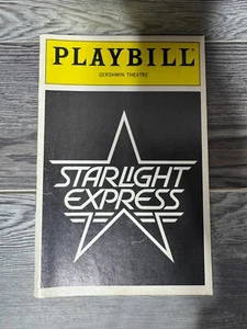 STARLIGHT EXPRESS, PLAYBILL, GERSHWIN THEATRE,  FEB 1988 - Picture 1 of 7