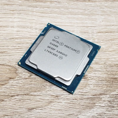 Intel Pentium G4600 SR35F 3.60GHz Dual-Core LGA1151 Desktop CPU Processor Tested - Image 1 of 3