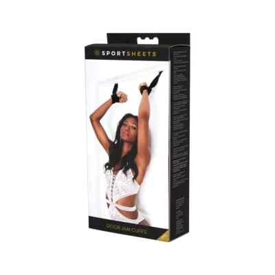 Hojas deportivas puños atascos de puerta negros - equipo de sujeción para parejas Foto 1 de 4