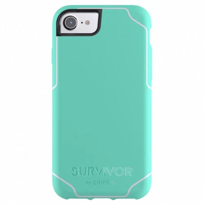 GENUINE Griffin iPhone 8 7 6S 6 SE (2020) Survivor Journey Strong Case - Mint - image 1 of 4
