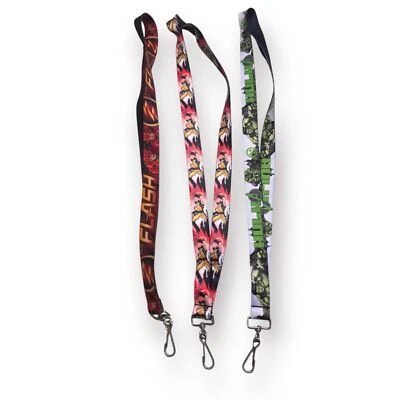 Superhero Set of 3 Lanyards Flash, Wolverine, and Hulk - Image 1 of 2