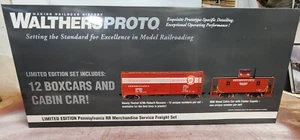 Walthers 920-900 HO Pennsylvania RR Merchandise Service Freight Train Set #1 - Picture 1 of 7