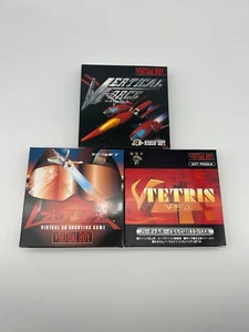 Brand New Nintendo Virtual Boy 3 Game Lot CIB Japan NTSC FREE SHIPPING - Picture 1 of 5