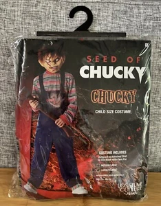 SEED OF CHUCKY Jumpsuit Costume Child Size Large X-Large With Mask 2007 - Picture 1 of 4