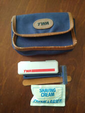 TWA first class toiletries bag and contents