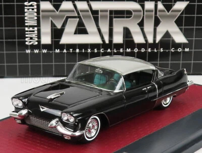 wonderful modelcar  CADILLAC ELDORADO BROUGHAM DREAMCAR XP38 1955 -black  - 1/43 - Image 1 of 2