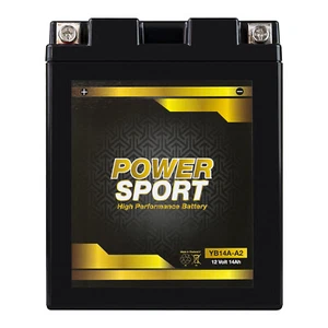 Expert Power YTX14AH-BS Motorcycle battery 250CCA SLA AGM Battery - Picture 1 of 7