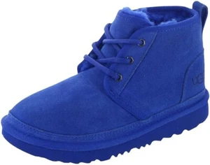 UGG Neumel II 1017320T Boots Toddler 9 Regal Blue Suede Round Toe Ankle JOBB387 - Picture 1 of 10