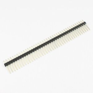 5Pcs Gold Plated 2mm 2.0mm Pitch 40 Pin Double Male Long Header Strip L= 12mm