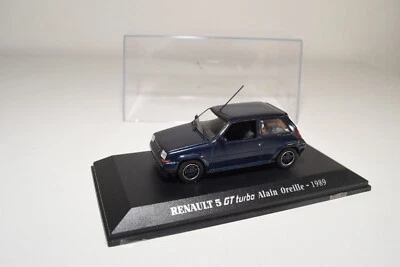 A40 1:43 UNIVERSAL HOBBIES UH COLLECTION RENAULT R 5 GT TURBO ALAIN OREILLE MIB - Photo 1/4