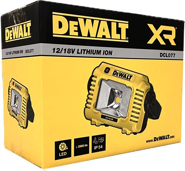 DeWALT DCL077-XJ 18V Solo LED Akku-Baustellenleuchte Solo - Bild 1 von 1