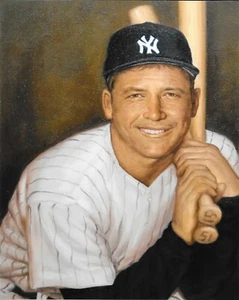 Mickey Mantle Photo Art New York Yankees Photo Artwork 8x10 Baseball Photo Art - Picture 1 of 1