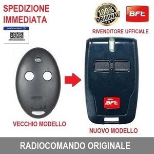 RADIOCOMANDO TRASMETTITORE TELECOMANDO ORIGINALE BFT MITTO CODE 2 ROLLING 433 - Picture 1 of 1
