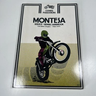 Manual de reparación de servicio Clymer Montesa 123-360cc individual 1965-1972 Foto 1 de 4