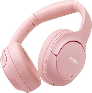 TOZO HT2 Hybrid Active Noise Cancelling Headphones, Wireless Over Ear Bluetooth - Picture 1 of 9