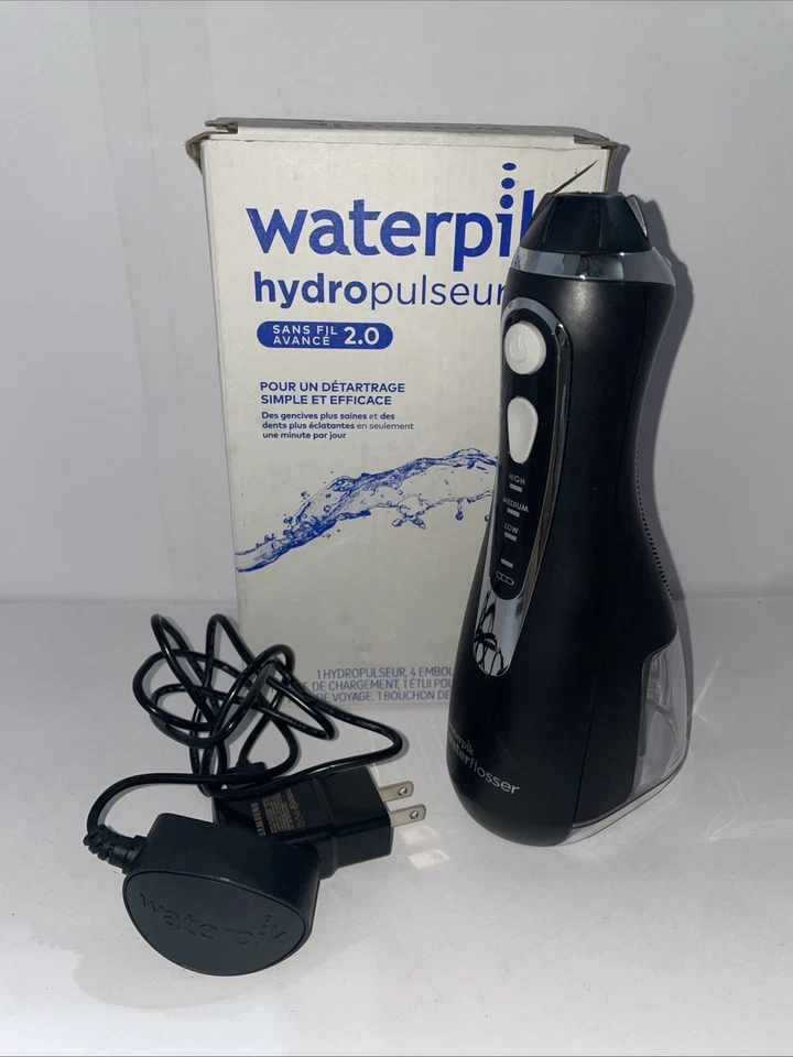 Waterpik Water Flosser Inalámbrico Avanzado 2.0 Negro WP-582CD ¡¡Sin puntas!! ¡Leer!! Foto 1 de 1