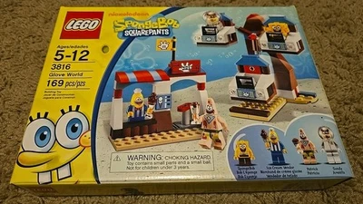 LEGO SpongeBob SquarePants: Glove World (3816) Brand New Sealed - Image 1 of 4