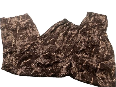 Pantalones de pijama Harley Davidson para hombre M negros logotipo de moto 32x30 estampado salón Foto 1 de 2