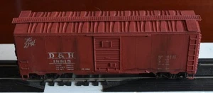 HO Scale C&BT Shops Delaware & Hudson 40' Single Door Box Car #18815 Oxide Red - Picture 1 of 5