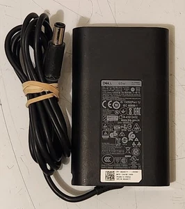 Dell 65W AC Adapter Charger – 19.5V Output | 65W | 7.4mm x 5.0mm - Picture 1 of 4
