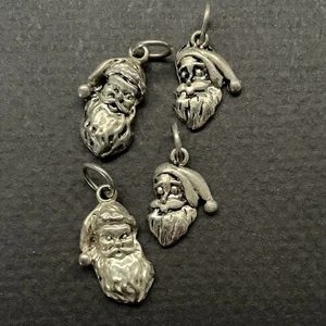 Konvolut Silber Weihnachten Weihnachtsmann Charms Vintage Nachlass Anhänger - Bild 1 von 2