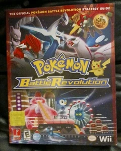 Pokemon Battle Revolution Video Game Strategy Guide Nintendo Wii No Poster - Picture 1 of 2