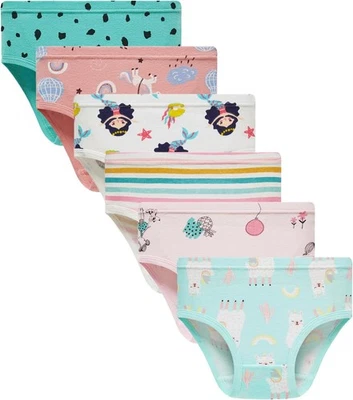 Girls Soft Panties Toddler Girls Cotton Underwear Kids Briefs - Image 1 of 4