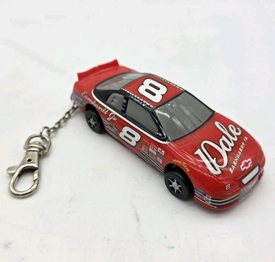 Dale Earnhardt Jr. #8 Red Chevrolet – Light-Up Keychain Car – NASCAR Collectible - Image 1 of 4