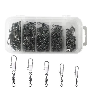 Rolling Swivel Fishing Bearing Swivel Snap Swivel Fishing Fishing Tackle - Picture 1 of 12