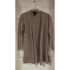 Tahari Merino Wool Blend Cardigan Button Detail Sweater Medium - Picture 1 of 7