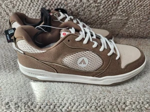 Sneakers basse AIRWALK uomo marrone aereo taglia 10,5! Nuovo con etichette! - Foto 1 di 10