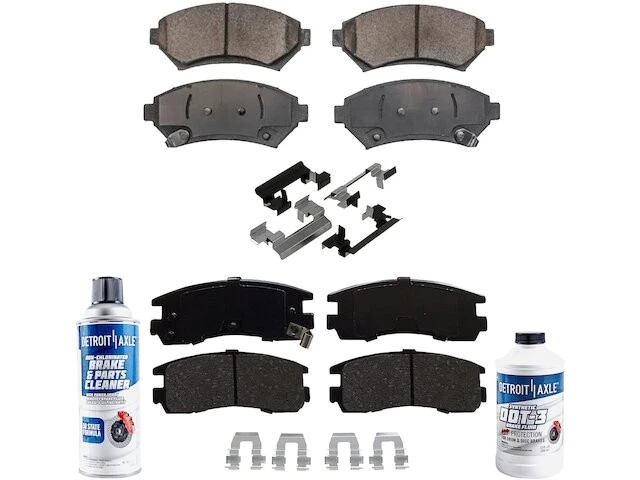 Brake Pad Set For 1997-2004 Buick Regal 2003 1998 1999 2000 2001 2002 YX627YV - Image 1 of 1