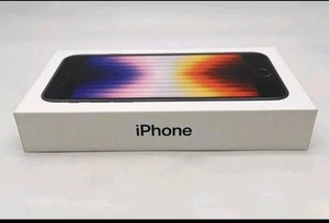 New Sealed Apple iPhone SE 3rd Gen 5G 64GB Midnight (Verizon Prepaid) + Sim Kit - Picture 1 of 3