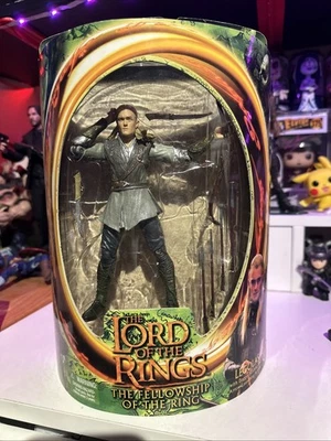 Figura de acción Legolas 2001 Toy Biz El Señor de los Anillos La Comunidad del Anillo  Foto 1 de 4