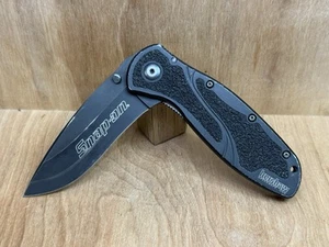 KERSHAW BLUR Snap-On Black 1670BLKSO Speedsafe USA Ken Onion GREAT! - Picture 1 of 16
