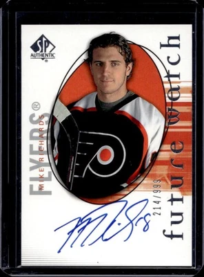 2005-06 SP Authentic Mike Richards Rookie RC Auto Future Watch #214/999 Flyers - Image 1 of 2