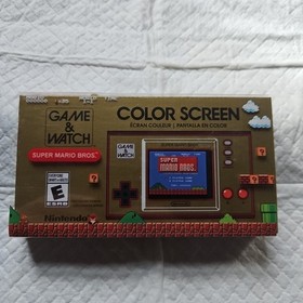 Nintendo Game & Watch Super Mario Bros Color Screen &ndash; Complete!