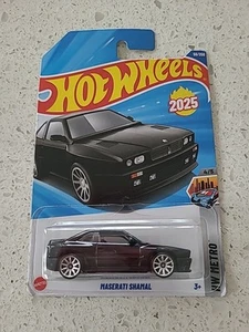 Hot Wheels Maserati Shamal 2025 J Case Long Card - Picture 1 of 2