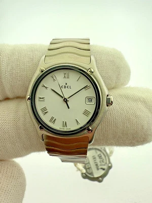 EBEL   Lady Stainless Steel WAVE 26mm 52507087 NEW OLD STOCK Unworn Warranty - Image 1 of 3