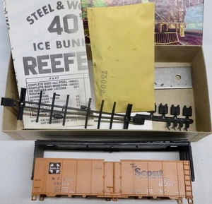 Athearn HO Scale ATSF Santa Fe The Scout 40' Reefer Car Kit #35870 - Kit 5021 - Bild 1 von 3