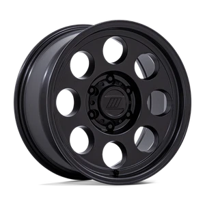 16x8 Pro Comp PA201 Heritage Matte Black Wheel 8x6.5 (0mm) - Picture 1 of 7