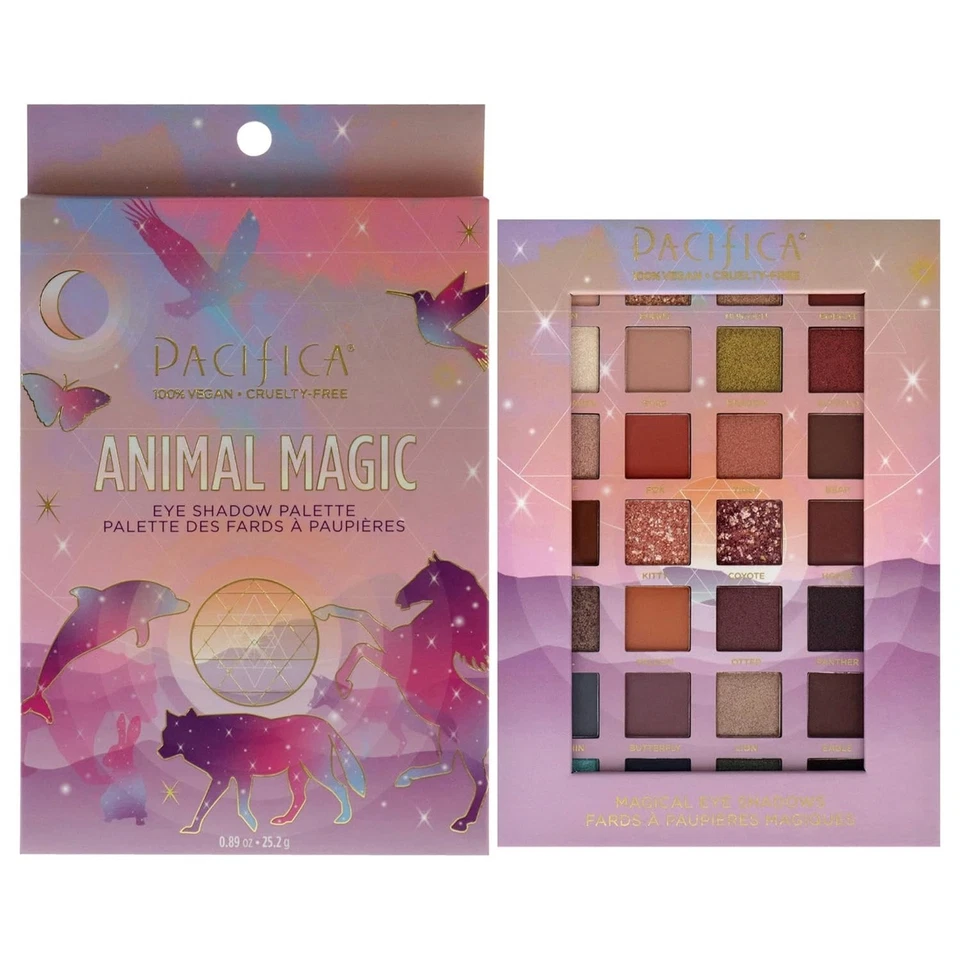 Pacifica Eyeshadow Palette - Animal Magic with Colorful Blendable Shades (E520) - Image 1 of 4