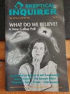 Skeptical Inquirer Magazine Summer 1991 Vol 15 no.2 What Do We Believe - Bild 1 von 2