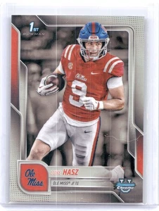 2025 Bowman University Chrome #61 Luke Hasz Refractor - Picture 1 of 2