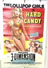 The Lollipop Girls in Hard Candy Movie Poster 3-D JOHN HOLMES Sexy Pinup .
